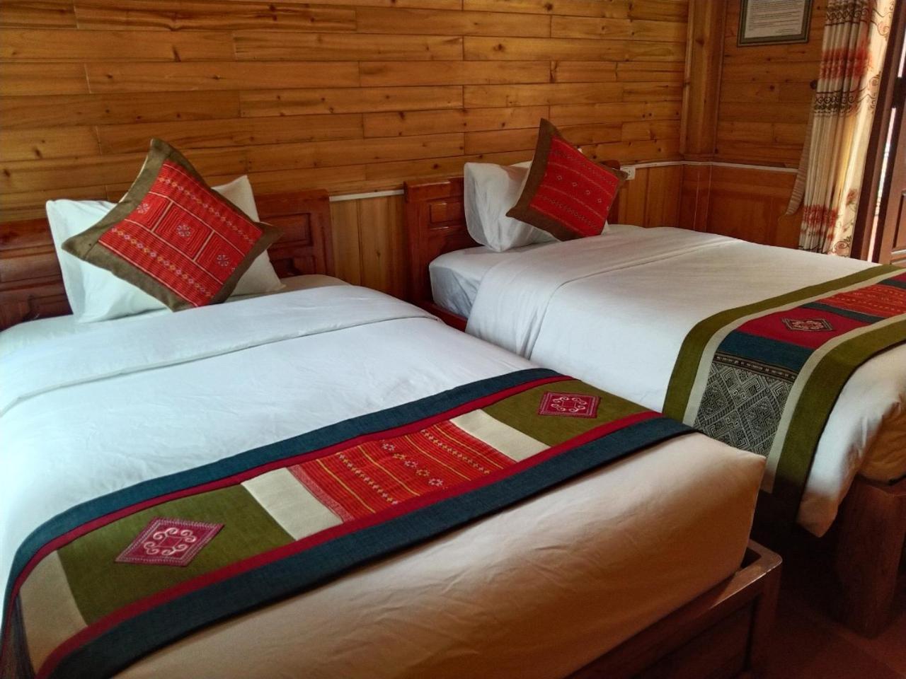 A Lin Homestay Bac Ha Buitenkant foto