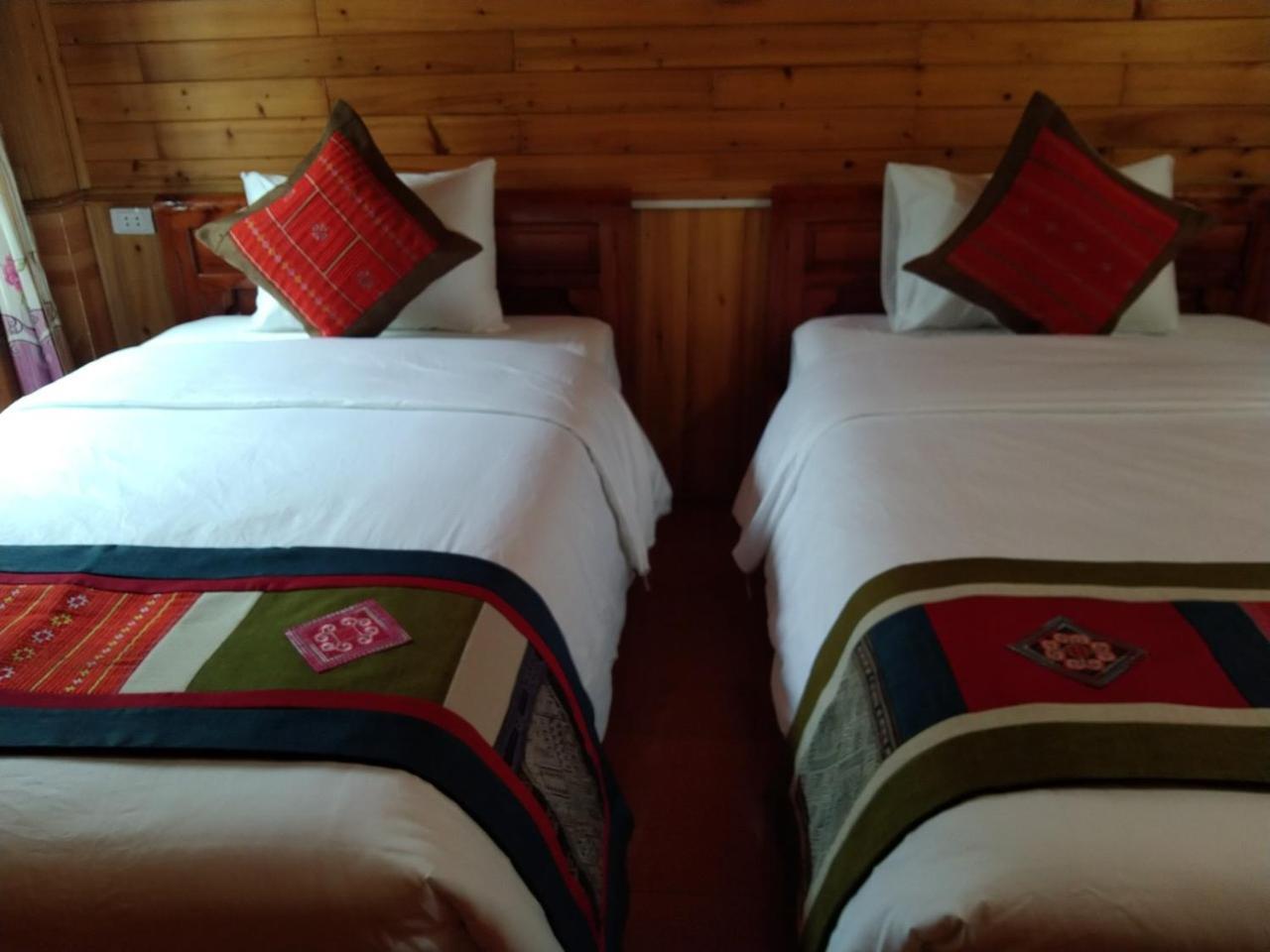 A Lin Homestay Bac Ha Buitenkant foto