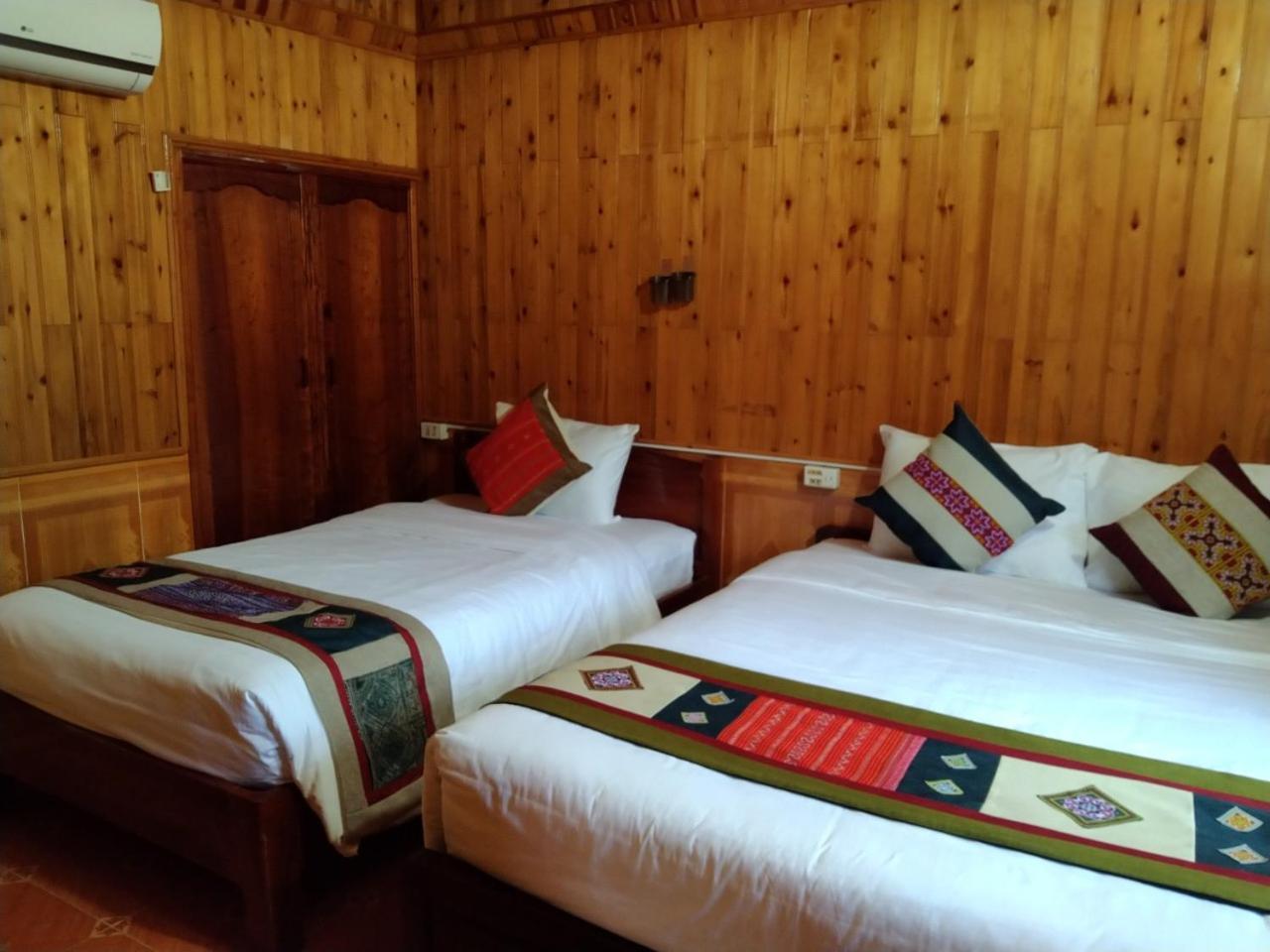 A Lin Homestay Bac Ha Buitenkant foto